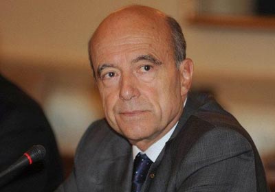 وزير الخارجية الفرنسي آلان جوبيه